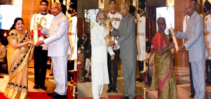 Presented the Padma Award Presented the Padma Award