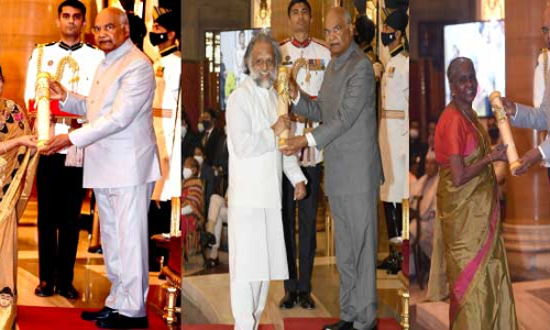 Presented the Padma Award