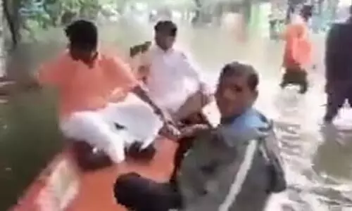 ദുരന്തമുഖത്തെ കള്ളക്കളി തമിഴ്​നാട്ടിലും ആവർത്തിച്ച്​ ബി.ജെ.പി; കൈയ്യോടെ പിടികൂടി മാധ്യമ പ്രവർത്തകൻ