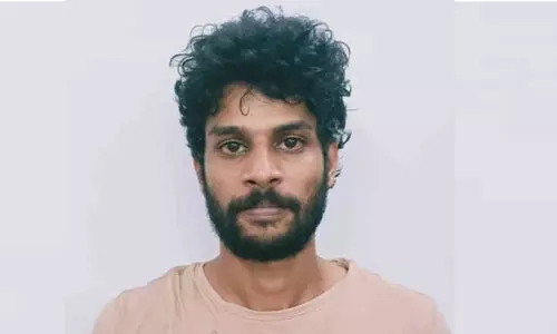 സ്പാ ജീവനക്കാരിയെ കെട്ടിയിട്ട് മർദിച്ച ഗുണ്ടയെ   പൊലീസ്​ സാഹസികമായി കീഴടക്കി