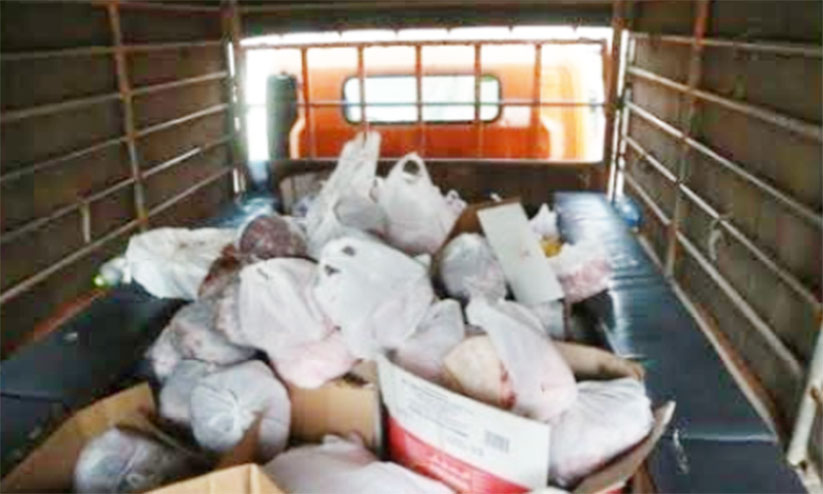 അ​ന​ധി​കൃ​ത മാം​സ​വി​ൽ​പ​ന: വി​ദേ​ശി​ക​ൾ പി​ടി​യി​ൽ