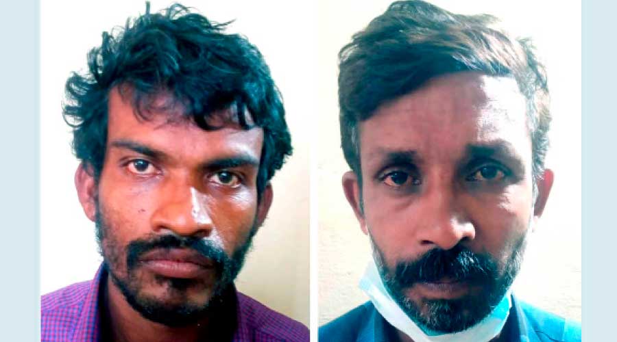 പ​ട്ടാ​പ്പ​ക​ൽ വീ​ടിൻെറ ഓ​ട് പൊ​ളി​ച്ച് മോ​ഷ​ണം; ര​ണ്ടു​പേ​ർ അ​റ​സ്​​റ്റി​ൽ