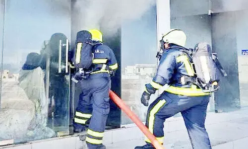 തീ​പി​ടി​ത്തം ഫ​യ​ർ​ഫോ​ഴ്​​സ്​ അ​ണ​ച്ചു