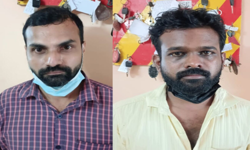 ഒറ്റ നമ്പർ ലോട്ടറി ചൂതാട്ടം; രണ്ടുപേർ  പിടിയിൽ