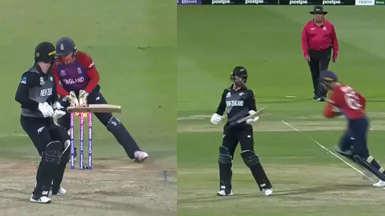 ഔട്ടായതിന്റെ കലിപ്പ് ബാറ്റിനോട് തീർത്തു; കിവീസിന്റെ സൂപ്പർതാരത്തിന് ഫൈനൽ നഷ്ടമാവും -വിഡിയോ ഔട്ടായതിന്റെ കലിപ്പ് ബാറ്റിനോട് തീർത്തു; കിവീസിന്റെ സൂപ്പർതാരത്തിന് ഫൈനൽ നഷ്ടമാവും -വിഡിയോ