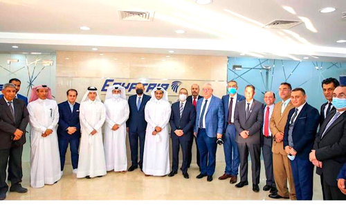 ദോ​ഹ​യി​ൽ ഓ​ഫീ​സ്​ തു​റ​ന്ന്​ ഈ​ജി​പ്​​ത്​ എ​യ​ർ