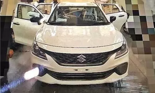 2022 Maruti Suzuki Baleno facelift leaked ahead of unveil