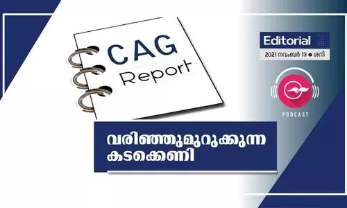 വ​രി​ഞ്ഞു​മു​റു​ക്കു​ന്ന ക​ട​​ക്കെ​ണി