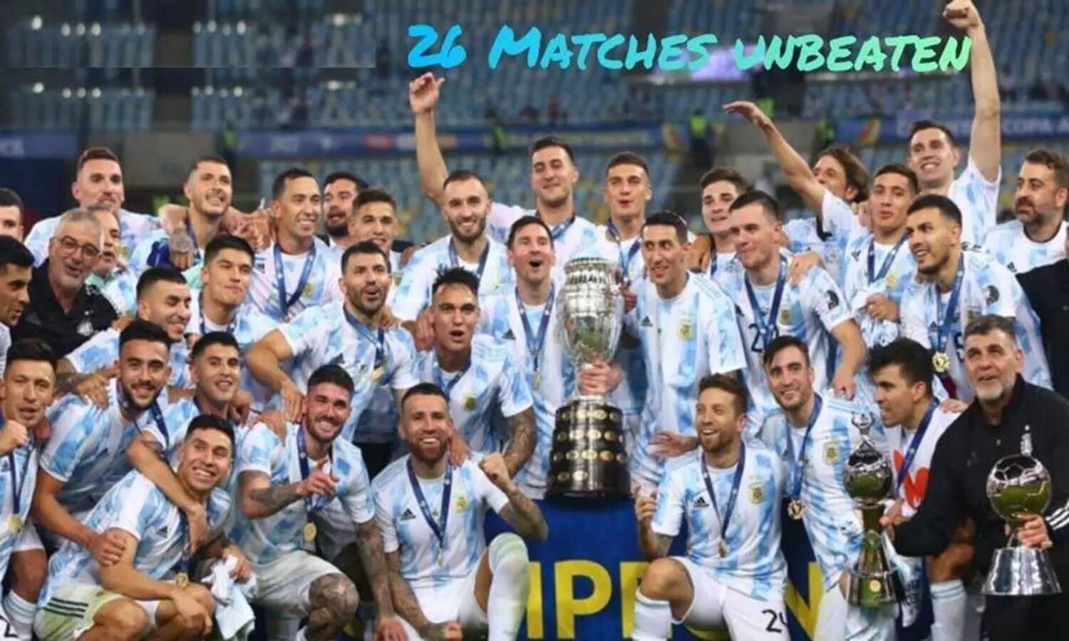 തോൽക്കാതെ 26 മത്സരങ്ങൾ; ഇത്​ അർജന്‍റീന 2.0 ! ഇനി ഏറ്റുമുട്ടാനുള്ളത്​ സാക്ഷാൽ ബ്രസീലിനോട്​