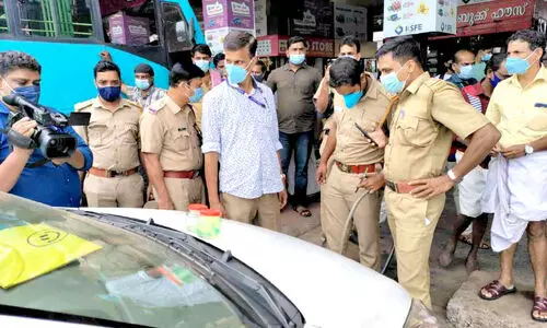 വ്യാജ ഇന്ധനം: വാഹനങ്ങളിൽ പരിശോധന