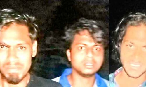 Robbery case Three arrested