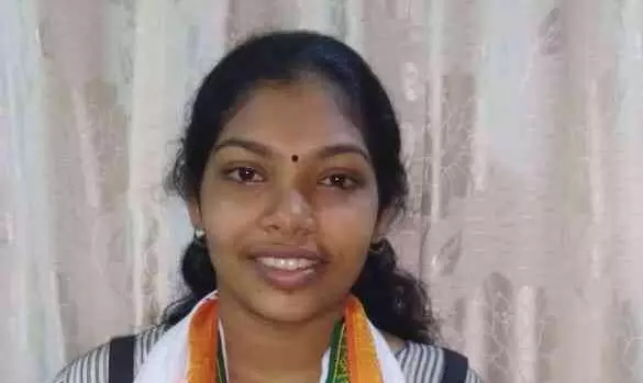 ഏറ്റവും പ്രായം കുറഞ്ഞ കോൺഗ്രസ് യൂണിറ്റ് പ്രസിഡൻ്റായി ഐശ്വര്യ പ്രകാശ് ഏറ്റവും പ്രായം കുറഞ്ഞ കോൺഗ്രസ് യൂണിറ്റ് പ്രസിഡൻ്റായി ഐശ്വര്യ പ്രകാശ്