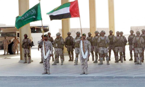 സം​യു​ക്ത സാ​യു​ധ പ​രി​ശീ​ല​നം:​   സൗ​ദി ക​ര​സേ​ന യു.​എ.​ഇ​യി​ൽ