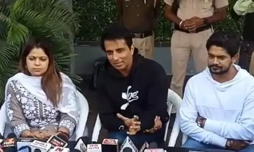 Sonu Sood  and Sister