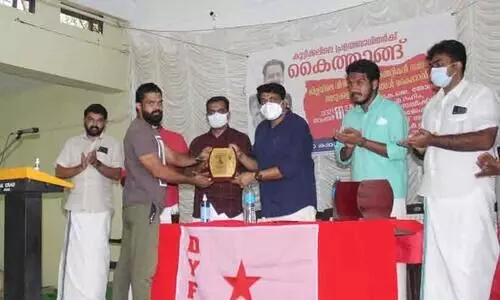 കൂട്ടിക്കലിന്​ കൈത്താങ്ങായവരെ ആദരിച്ചു