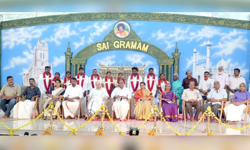 sai gramam mass wedding sai gramam mass wedding