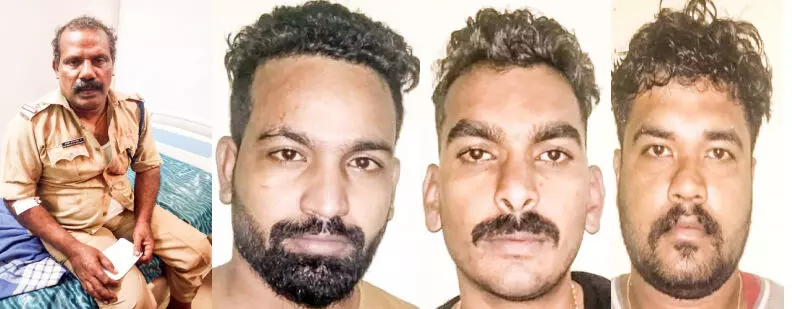 മദ്യലഹരിയിൽ അമിതവേഗം: വാഹനം പിന്തുടർന്ന് പിടികൂടിയ ട്രാഫിക് എസ്.ഐക്ക് മർദനം മദ്യലഹരിയിൽ അമിതവേഗം: വാഹനം പിന്തുടർന്ന് പിടികൂടിയ ട്രാഫിക് എസ്.ഐക്ക് മർദനം