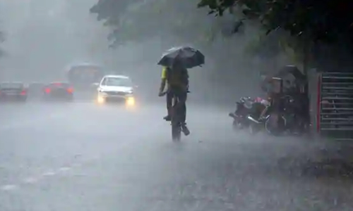 തിങ്കളാഴ്ച മുതല്‍ വ്യാപക മഴക്ക്​ സാധ്യത