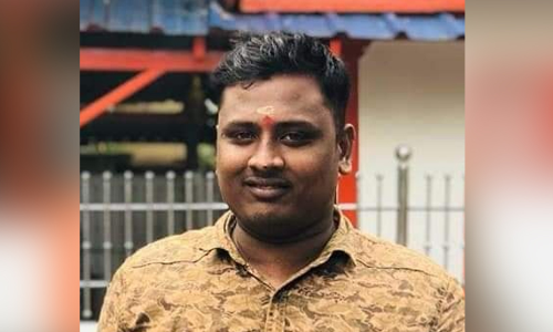 പാലക്കാട്​ ആ​ർ​.എ​സ്.എ​സ് പ്ര​വ​ർ​ത്ത​ക​നെ വെ​ട്ടി​ക്കൊ​ന്നു