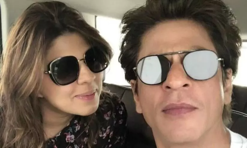 Shahrukh Khan and Pooja Dadlani