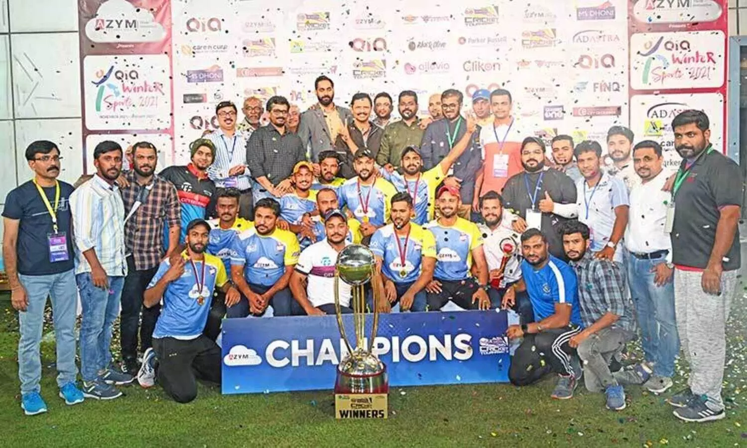 ഖി​യ​ക്രി​ക്ക​റ്റ്: സി​റ്റി എ​ക്‌​സ്‌​ചേ​ഞ്ച് ചാ​മ്പ്യ​ന്മാ​രാ​യി