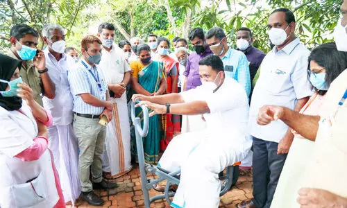 ബ​​ത്തേ​​രി​​ ആ​ശു​പ​ത്രി​യി​ലേ​ക്ക്​ സ്വാഗതം;    ആ​രോ​ഗ്യം കാ​ക്കാ​ൻ ഓ​പ​ൺ ജിം ​റെ​ഡി