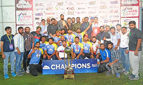 ഖി​യ​ക്രി​ക്ക​റ്റ്: സി​റ്റി എ​ക്‌​സ്‌​ചേ​ഞ്ച് ചാ​മ്പ്യ​ന്മാ​രാ​യി