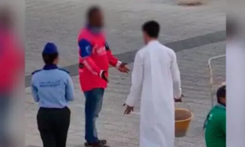 ഡെ​ലി​വ​റി ജീ​വ​ന​ക്കാ​ര​ന്​ മ​ർ​ദ​നം; യു​വാ​വ്​ അ​റ​സ്​​റ്റി​ൽ