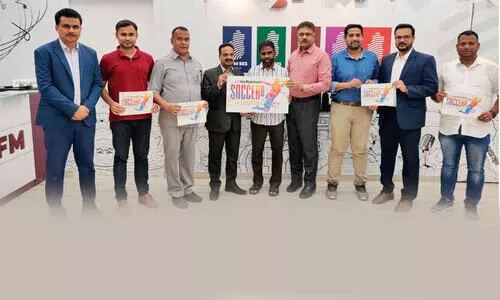 ​​ഗ​ൾ​ഫ്​ മാ​ധ്യ​മം സോ​ക്ക​ർ കാ​ർ​ണി​വ​ൽ ലോ​ഗോ പ്ര​കാ​ശ​നം