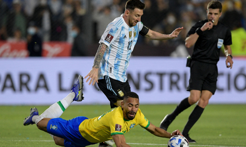 അർജന്‍റീന-ബ്രസീൽ മത്സരം ഗോൾരഹിത സമനിലയിൽ