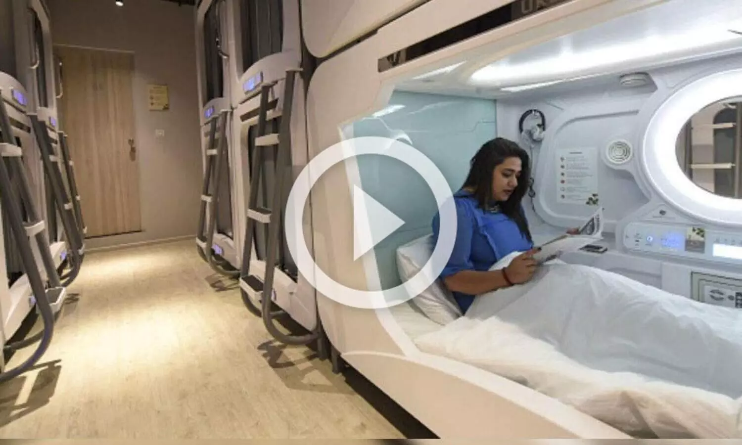 ഒരാള്‍ക്ക് 999 രൂപ, രാജ്യത്തെ ആദ്യ പോഡ് ഹോട്ടൽ ഇതാ...