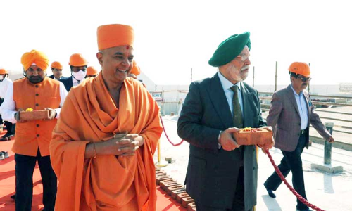 അബൂദബിയിലെ ക്ഷേത്രം ഐക്യത്തി​െൻറ സന്ദേശം നൽകുന്നു –കേന്ദ്രമന്ത്രി