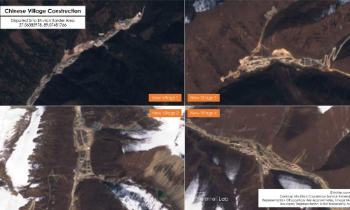 Chinese Land Grab On Bhutanese Territory Four Villages Built In One Year