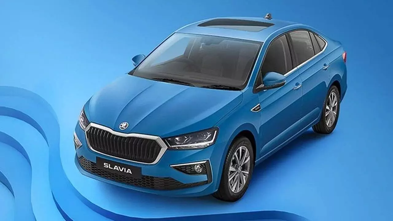 Production-spec Skoda Slavia revealed, to launch next year Production-spec Skoda Slavia revealed, to launch next year