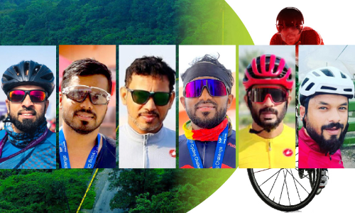 ടൂ​ർ ഡി ​കേ​ര​ള​യി​ൽ പ​​ങ്കെ​ടു​ക്കാ​ൻ​ ദു​ബൈ​യി​ൽനി​ന്ന്​   സൈ​ക്കി​ളു​മാ​യി ആ​റ്​​ താ​ര​ങ്ങ​ൾ നാ​ട്ടി​ലെ​ത്തും