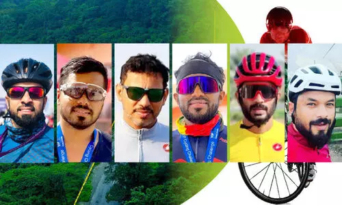 ടൂ​ർ ഡി ​കേ​ര​ള​യി​ൽ പ​​ങ്കെ​ടു​ക്കാ​ൻ​ ദു​ബൈ​യി​ൽനി​ന്ന്​   സൈ​ക്കി​ളു​മാ​യി ആ​റ്​​ താ​ര​ങ്ങ​ൾ നാ​ട്ടി​ലെ​ത്തും