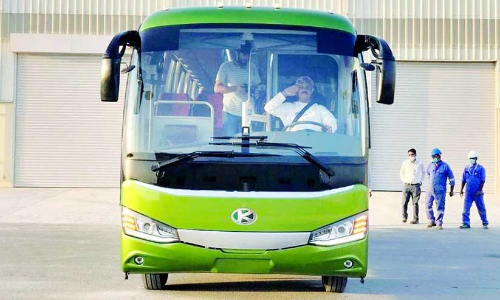 ഒ​മാ​െൻറ സ്വ​ന്തം ബ​സു​ക​ൾ നി​ര​ത്തി​ലി​റ​ങ്ങി