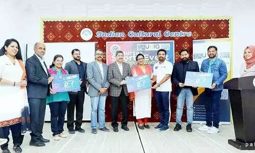 യു​നീ​ക് ന​ഴ്സ​സ് സ്പോ​ർ​ട്സ് ഫി​യ​സ്‌​റ്റ ലോ​ഗോ പ്ര​കാ​ശ​നം