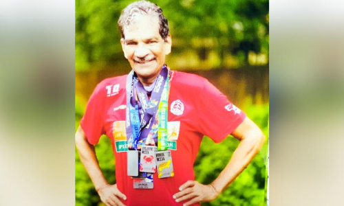 പോളിന് പ്രായം വെറും സംഖ്യ; 67ാം വയസ്സിൽ ഓടുന്നത് നൂറാം മാരത്തൺ