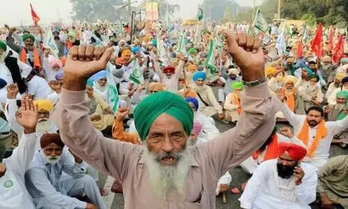 farmers protest