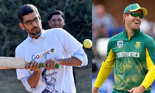 വിരമിക്കലിന്​ പിന്നാലെ ഡിവില്ലേഴ്​സിനെ കുറിച്ച്​ വാചാലനായി ഗൂഗിൾ സി.ഇ.ഒ