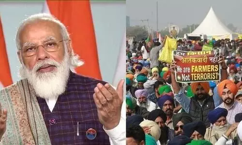 farmers protest modi