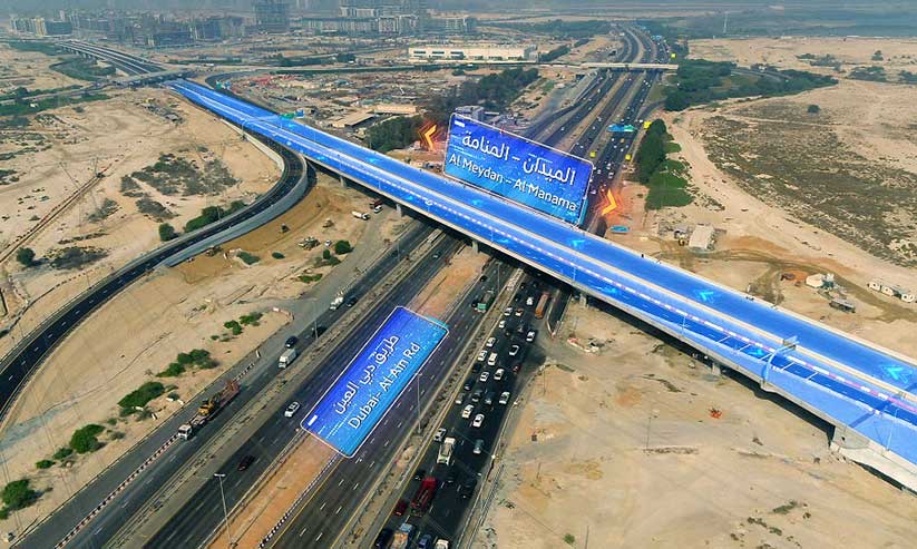 അൽ മനാമ-അൽ മെയ്ദാൻ സ്ട്രീറ്റുകളെ ബന്ധിപ്പിച്ച് പാലം തുറന്നു അൽ മനാമ-അൽ മെയ്ദാൻ സ്ട്രീറ്റുകളെ ബന്ധിപ്പിച്ച് പാലം തുറന്നു