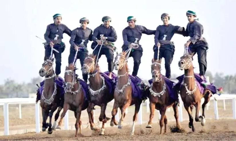 ആവേശം പകർന്ന്​ കുതിരയോട്ട മത്സരം