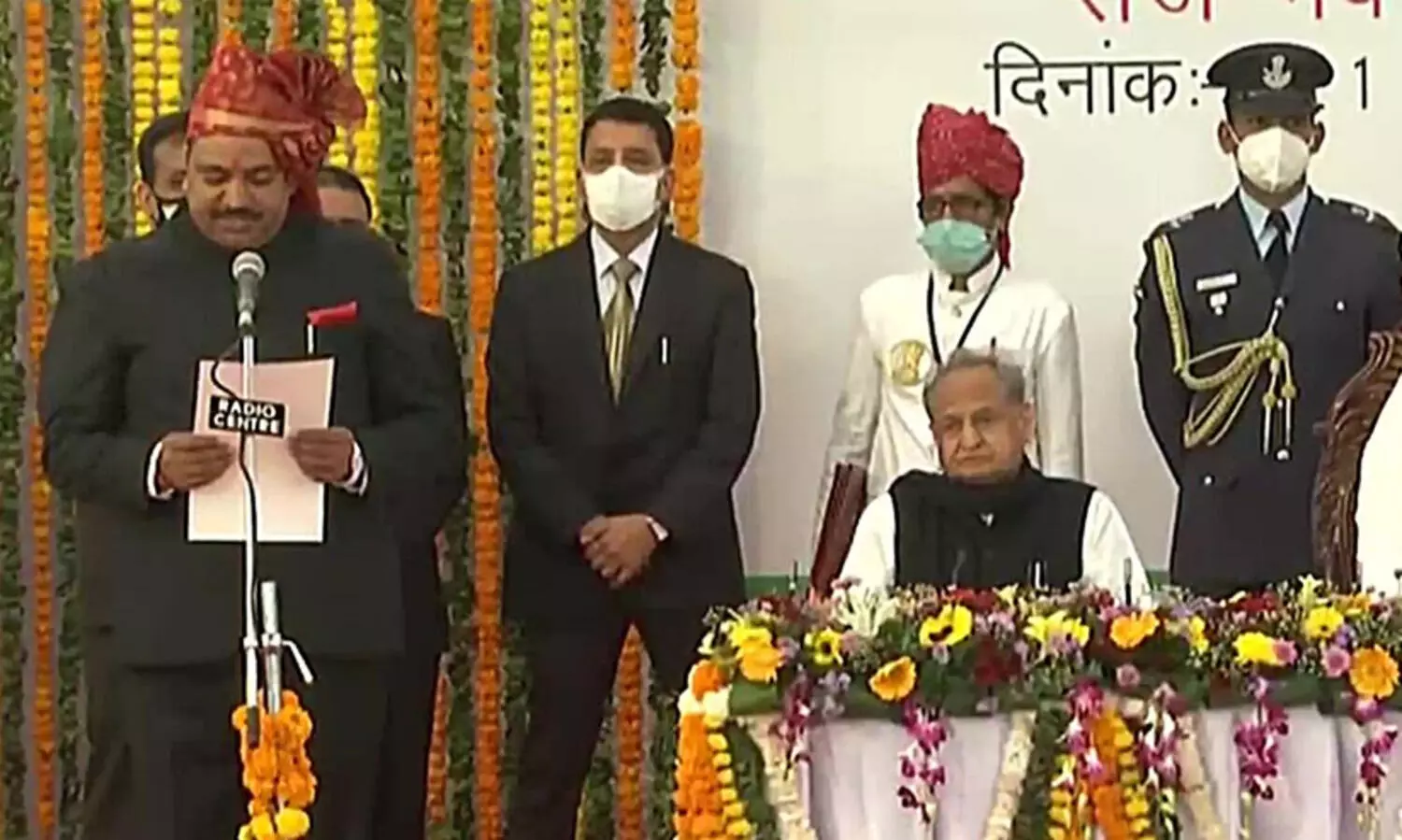 രാജസ്​ഥാൻ മന്ത്രിസഭ പുനഃസംഘടിപ്പിച്ചു; 12 പുതുമുഖങ്ങൾ, 15 പേർ സത്യപ്രതിജ്​ഞ ചെയ്​തു