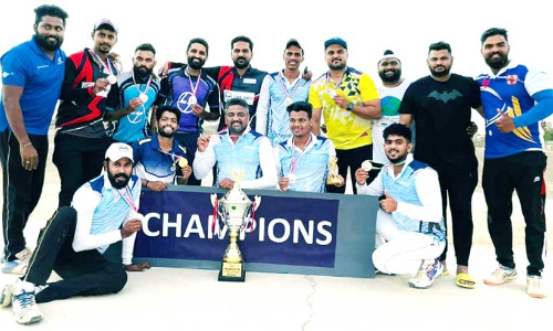 ക്രി​ക്ക​റ്റ്​: എ​ൽ ആ​ൻ​ഡ്​ ടി ​ജേ​താ​ക്ക​ൾ