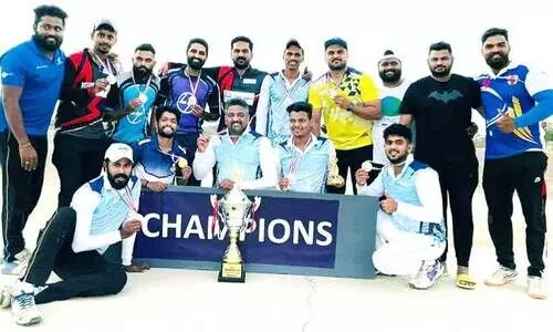 ക്രി​ക്ക​റ്റ്​: എ​ൽ ആ​ൻ​ഡ്​ ടി ​ജേ​താ​ക്ക​ൾ