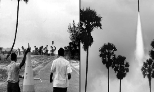 ആ​ദ്യ റോ​ക്ക​റ്റ് തു​മ്പ​യി​ല്‍ നി​ന്ന്​ പ​റ​ന്നു​യ​ര്‍ന്നി​ട്ട് ഇ​ന്ന് 58 വ​ര്‍ഷം