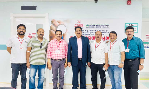 മെ​ഡി​ക്ക​ൽ ക്യാ​മ്പ് സം​ഘ​ടി​പ്പി​ച്ചു