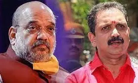 സഞ്ജിത്ത് വധം; കെ.സുരേന്ദ്രൻ അമിത്ഷായെ കണ്ടു